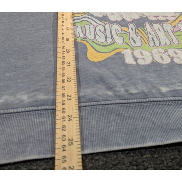 Recycled Karma Womens M Sweater "Woodstock" Pull Over Sweatshirt - Picture 5 of 7